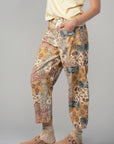Boho Patchwork Wide Leg Pants