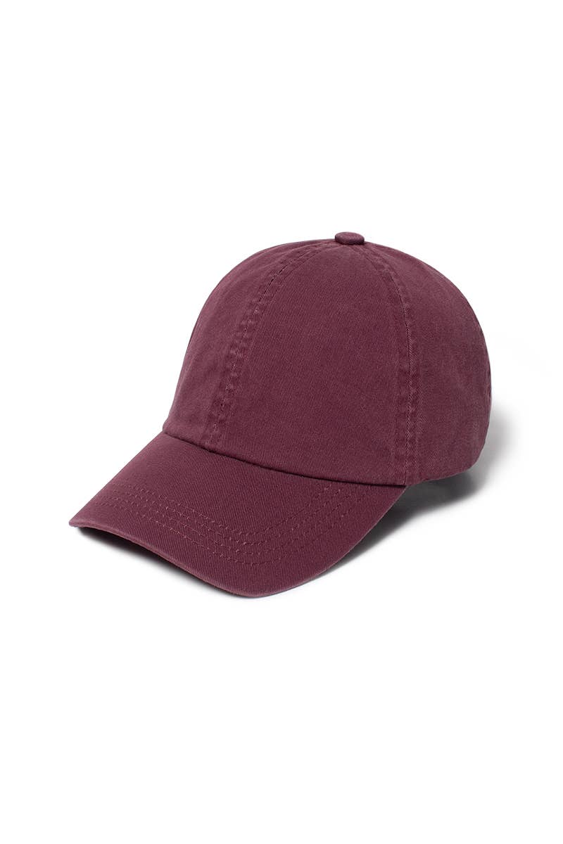 Stone Washed Baseball Cap