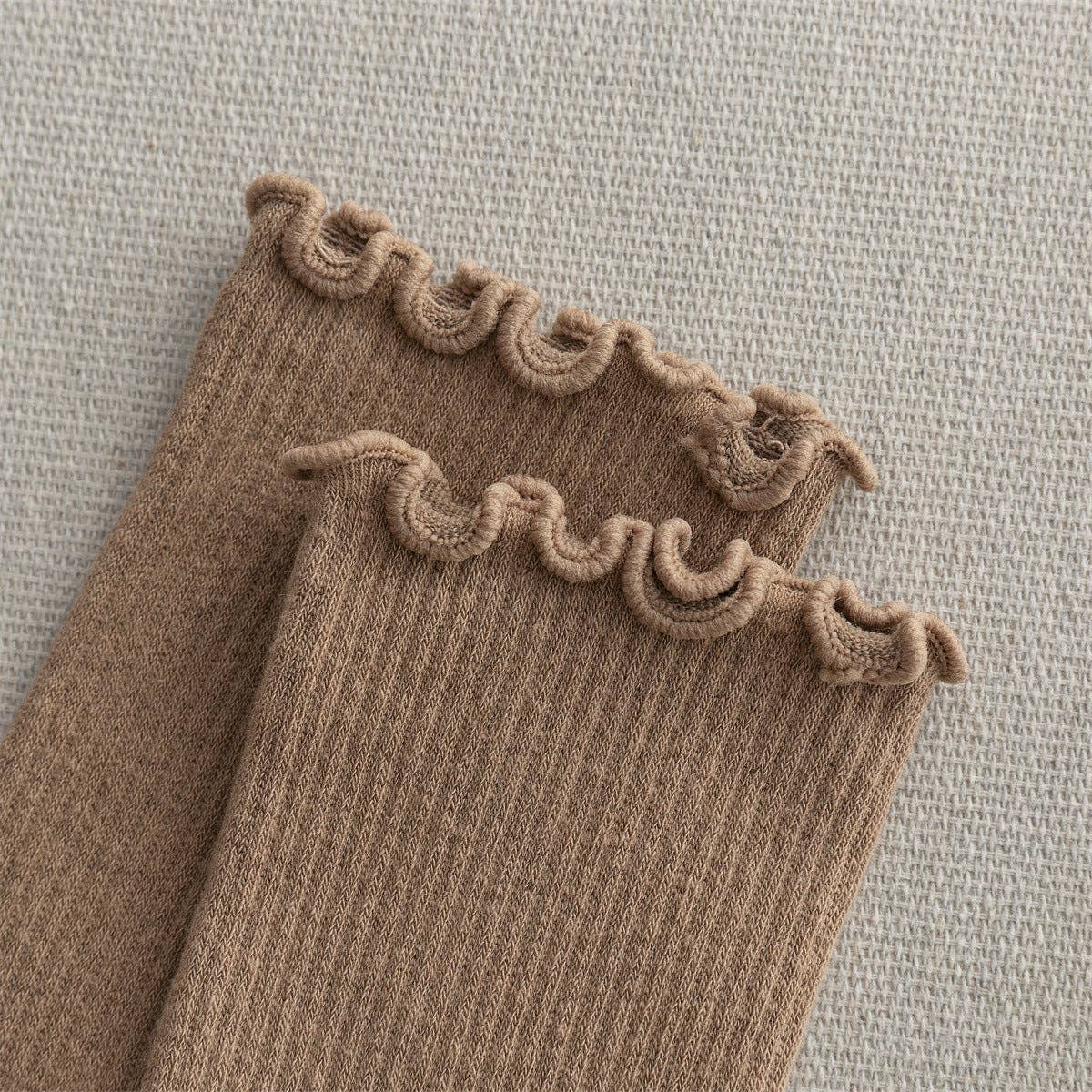 Flounce Ruffled Socks