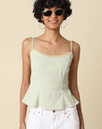 Elina Peplum Cami