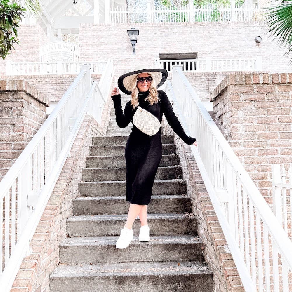 Rachel Raffia Westlyn Bum Bag