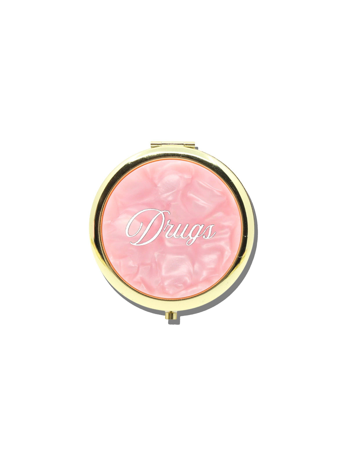 Hand-painted Drugs Handbag Hero Pill Compact