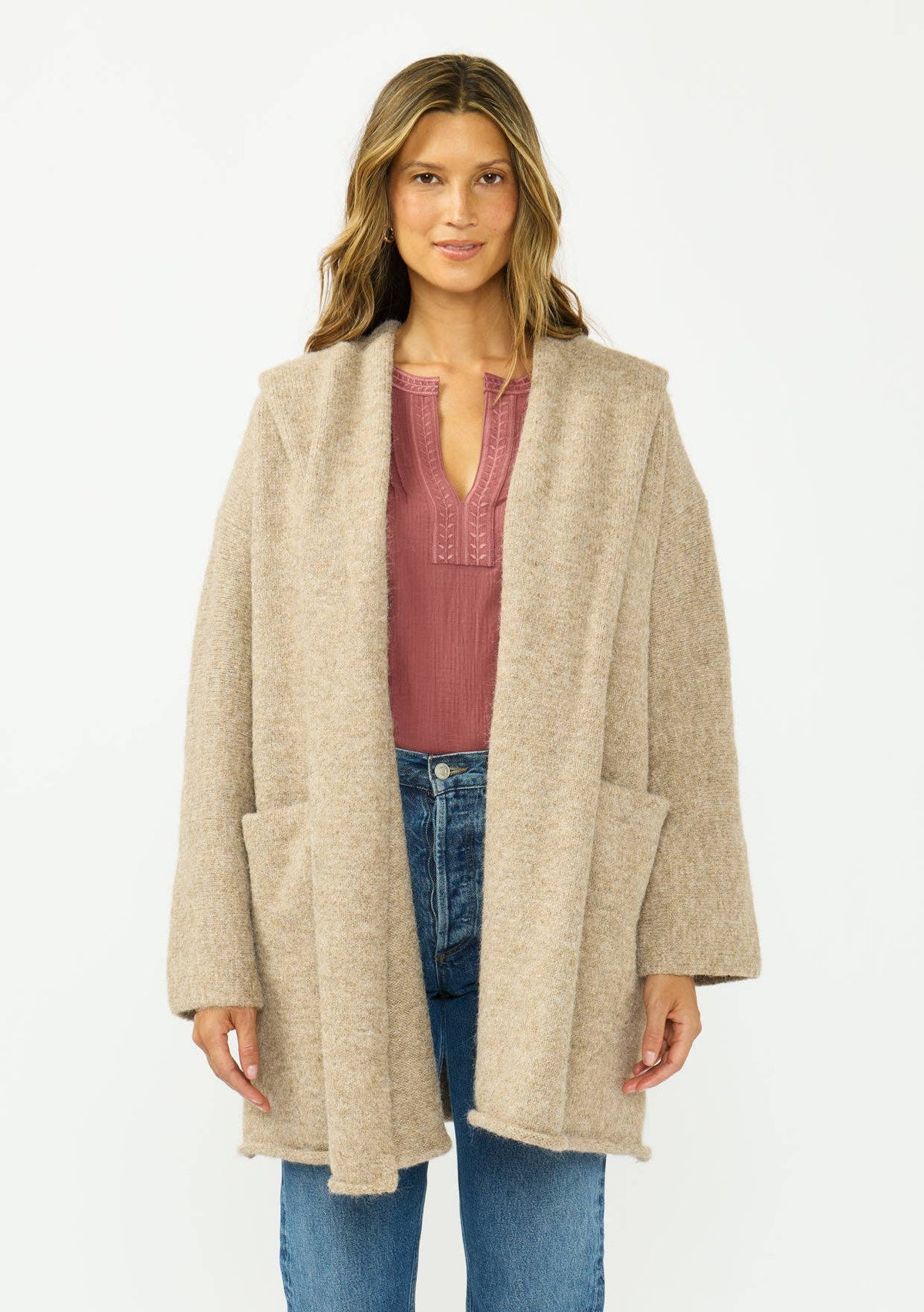 Jaymie Open Cardigan