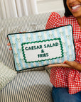 Girl Dinner Pillow