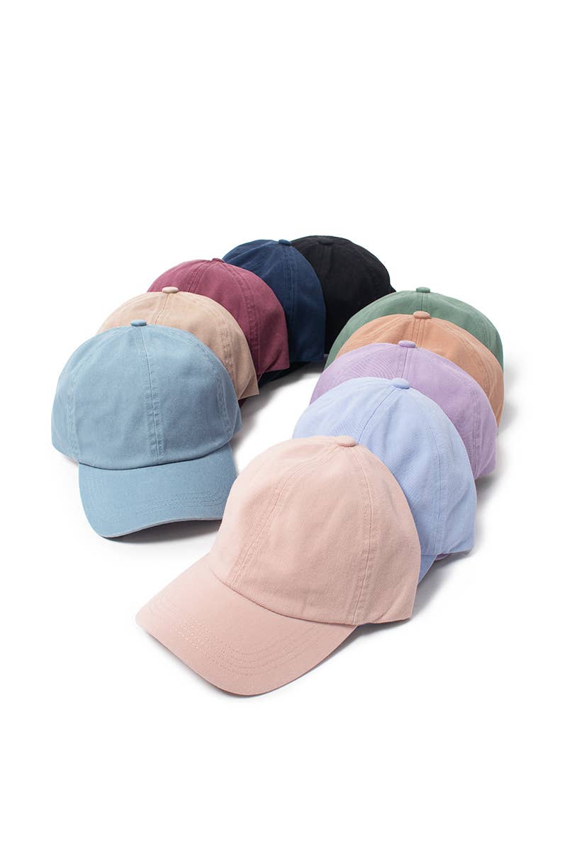 Stone Washed Baseball Cap