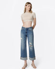 Camden Cuffed Crop