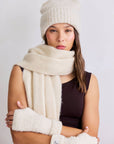 The Reykjavik Beanie Hat Pebble Beige