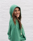 Leyanne Pullover Sweatshirt- Clover