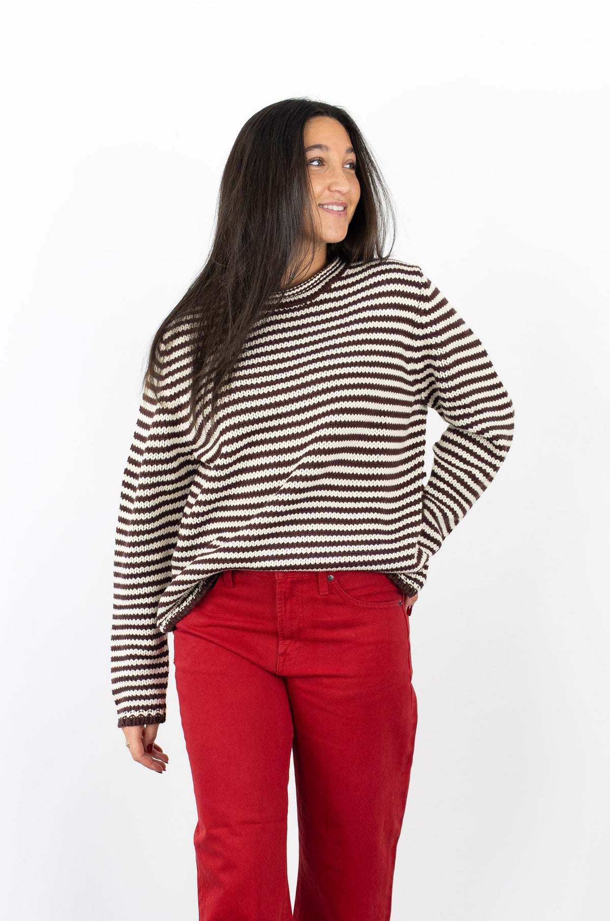 Ruby Oversized Striped Sweater