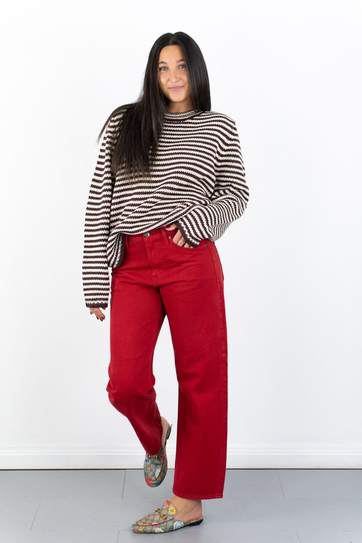 Ruby Oversized Striped Sweater