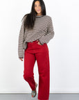 Ruby Oversized Striped Sweater