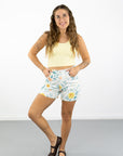 Flora High Rise Shorts