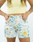 Flora High Rise Shorts