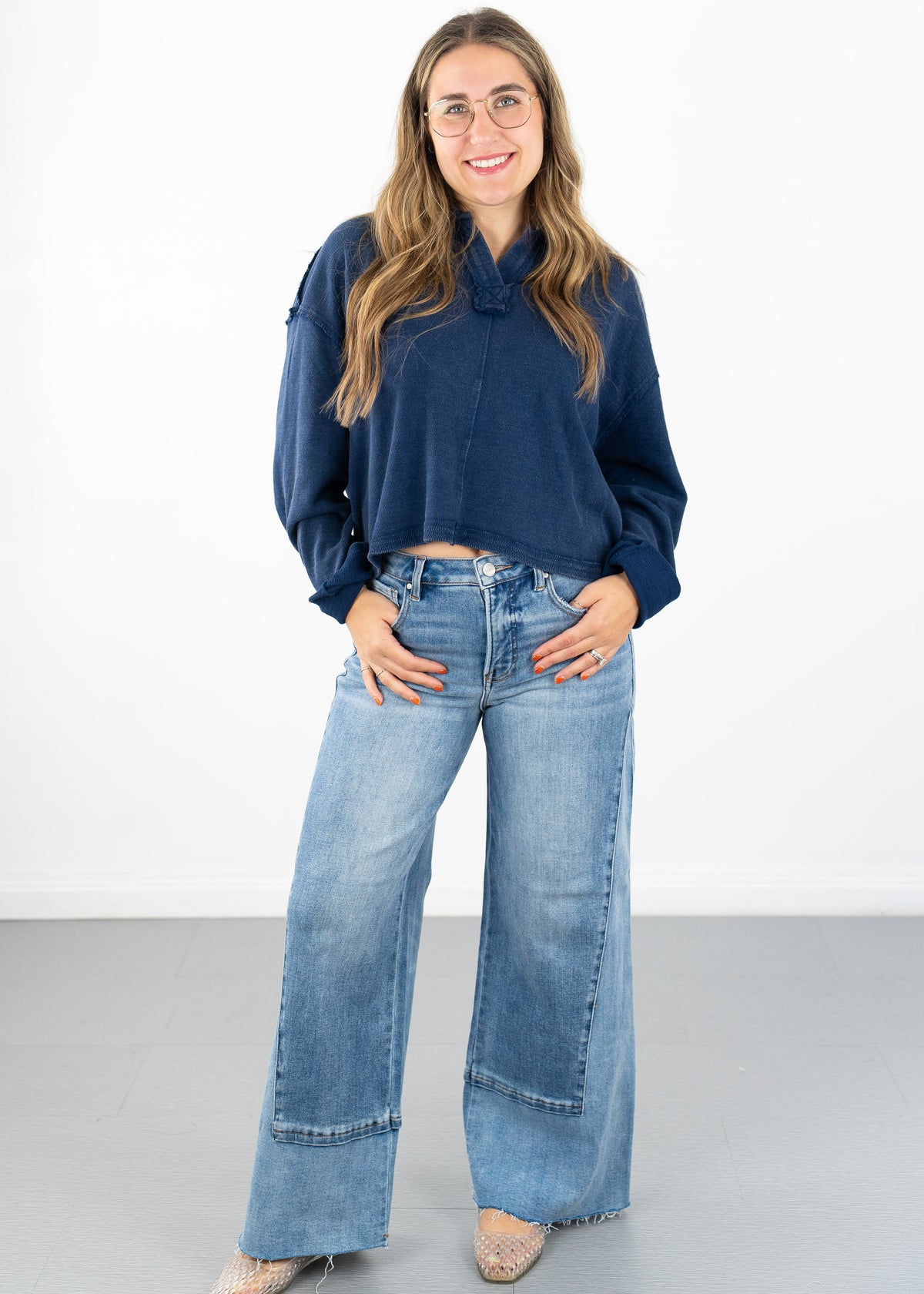 Skye Collared Top