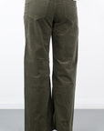 Bevy Flog Bailey Olive Velvet Cord