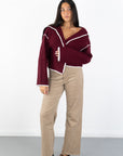 Emery Stitch Detail Sweater