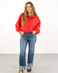 Maggie Ankle Cuffed Jeans