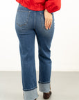 Maggie Ankle Cuffed Jeans