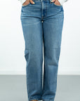 Aleks Crop Jean- River