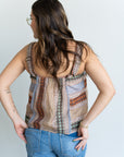 Kai Pleated Strap Tank