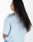 Linen Crop Buttondown