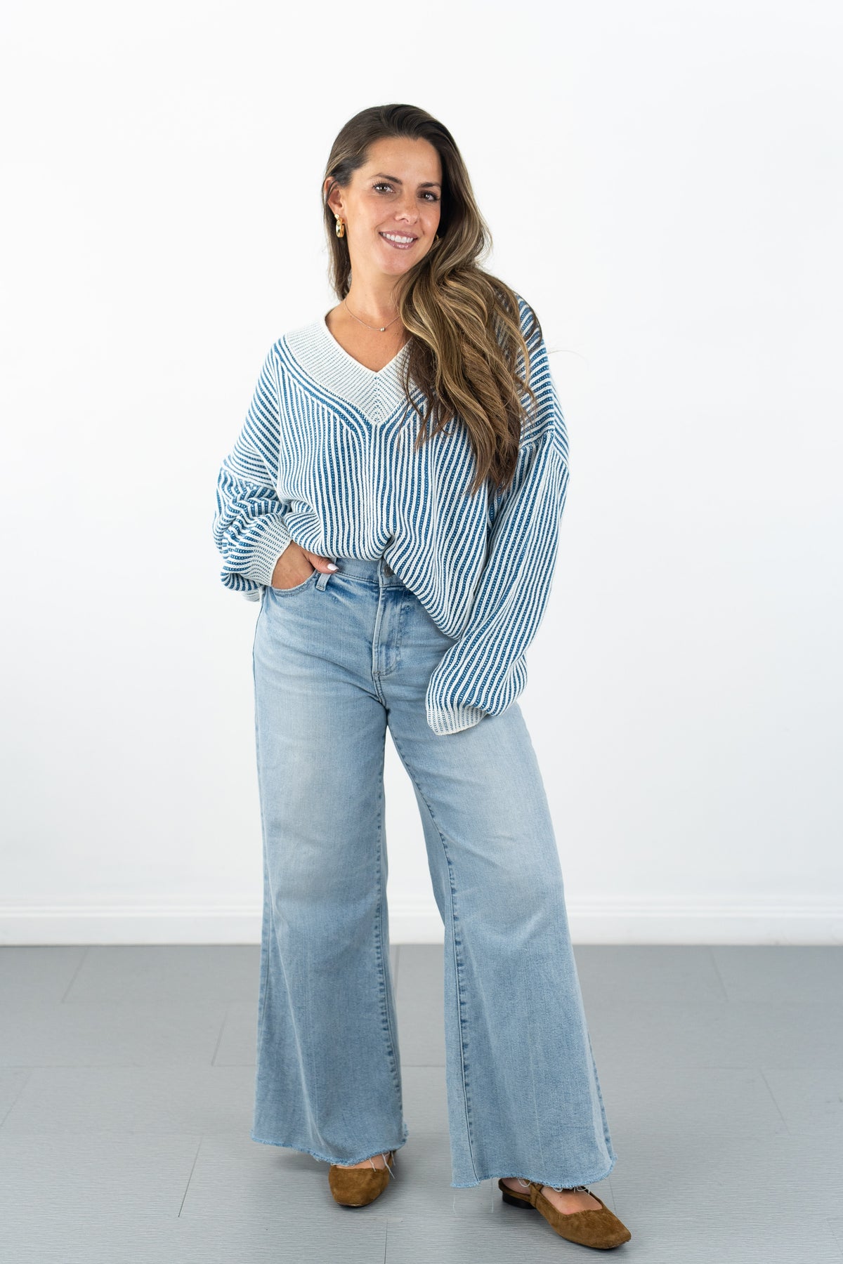 Rina VNeck Sweater