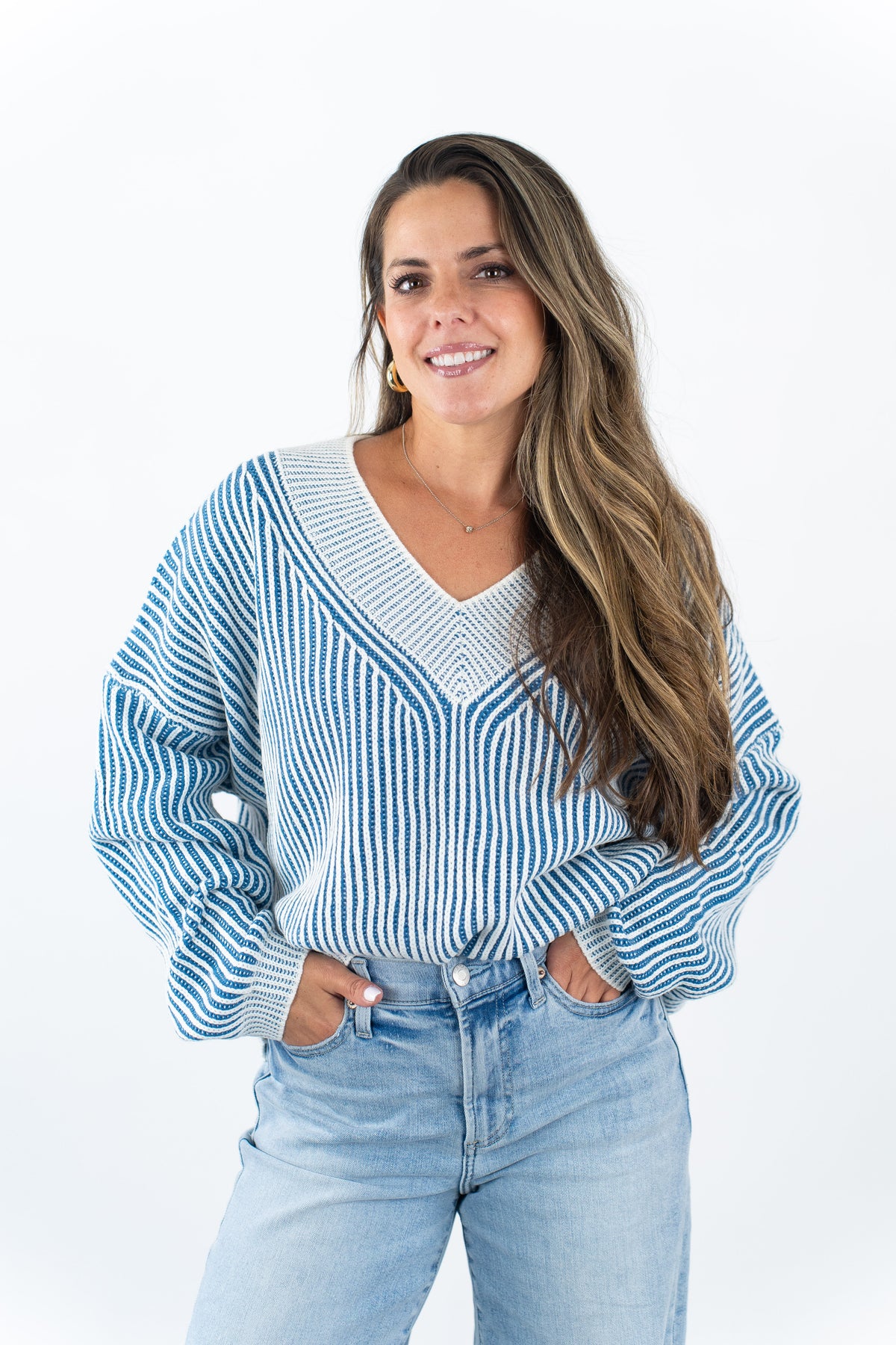 Rina VNeck Sweater