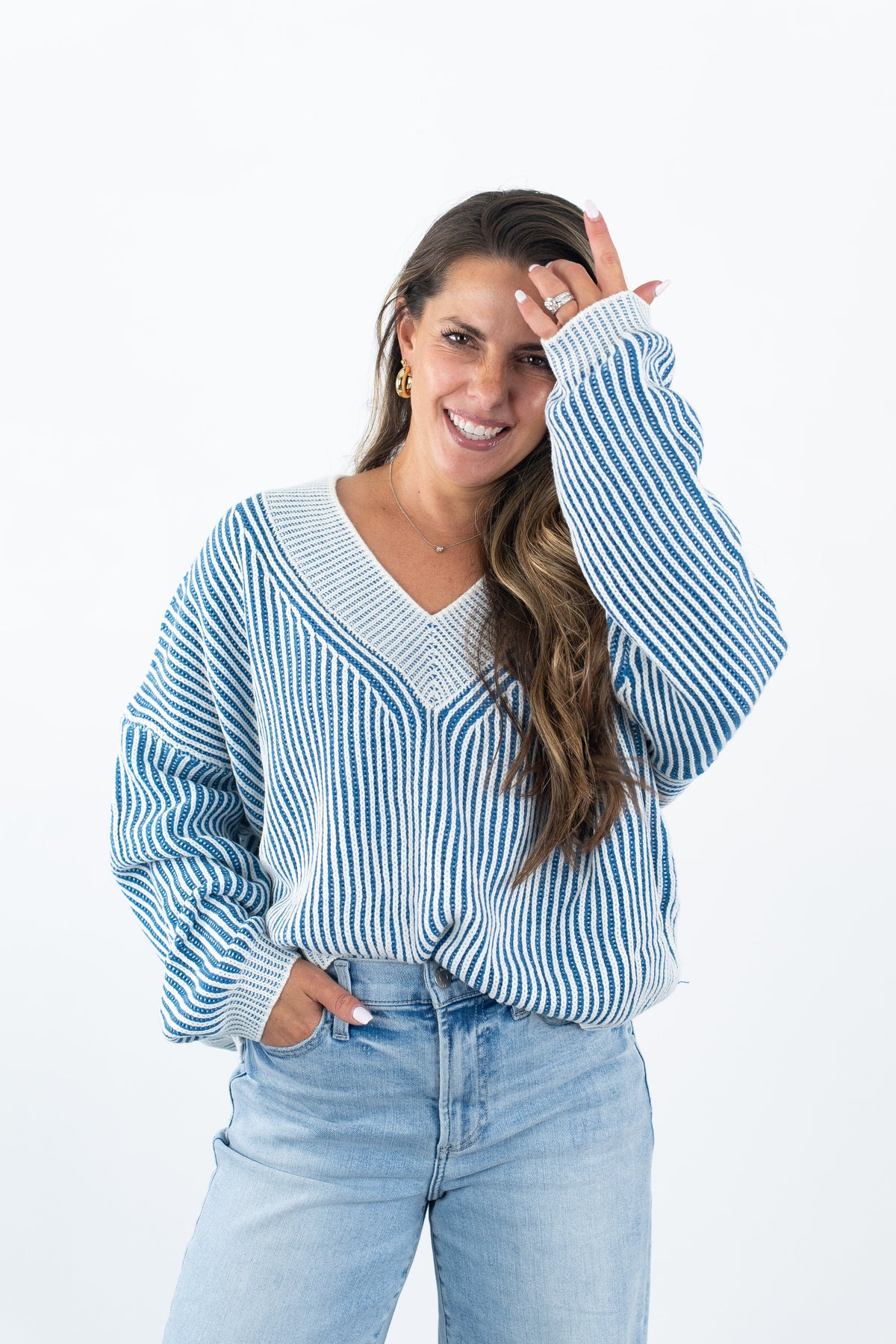 Rina VNeck Sweater