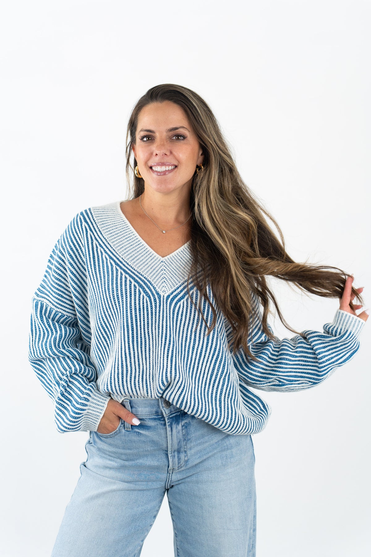 Rina VNeck Sweater