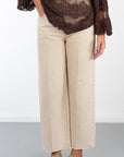 Tate Cropped Jean- Dune