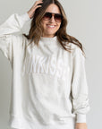 Lainey Mockneck Sweatshirt