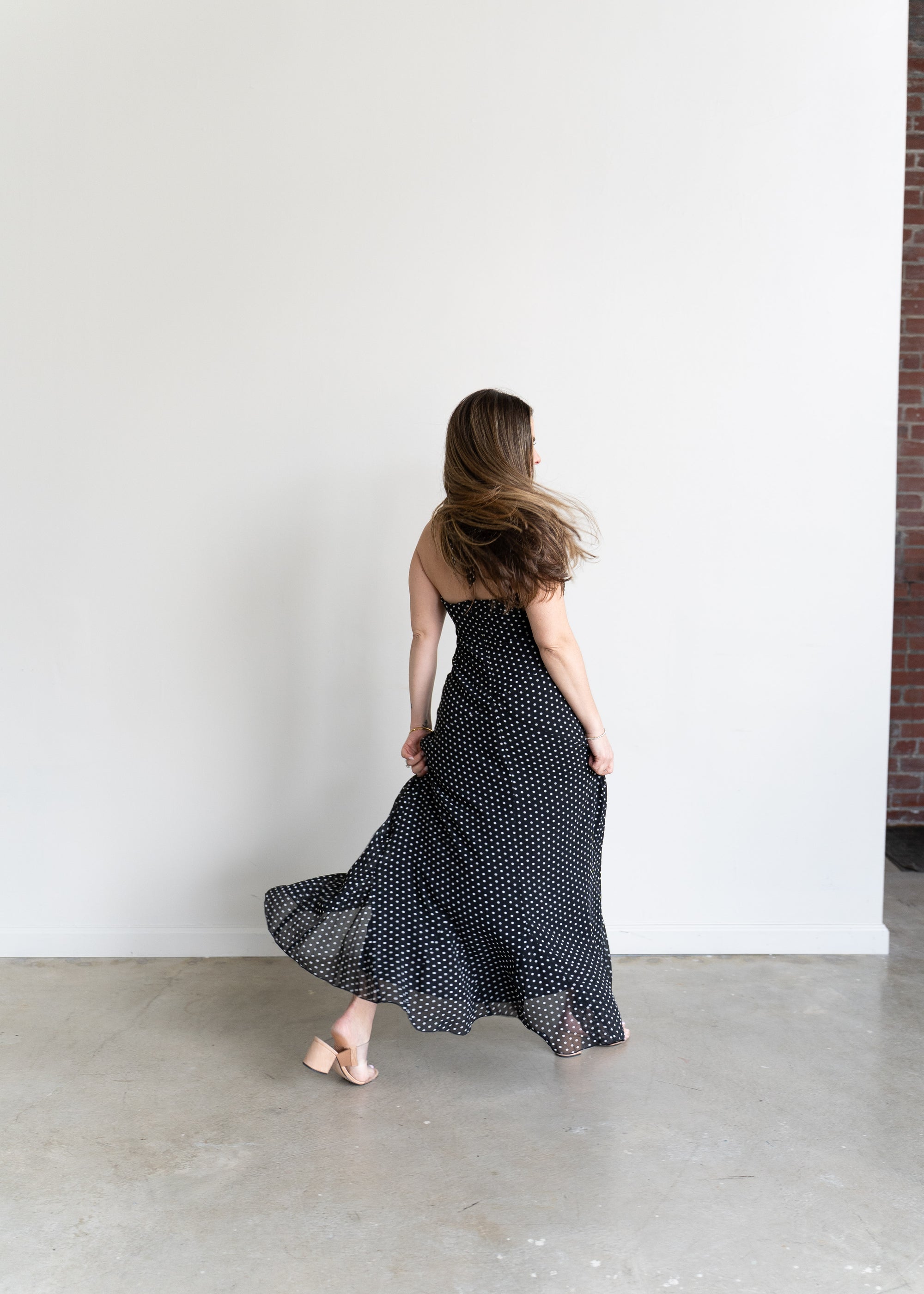 Angelina Polka Dot Dress