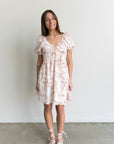 Liz Puff Sleeve Mini Dress