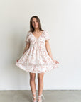 Liz Puff Sleeve Mini Dress