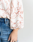 Penelope Tie Neck Blouse
