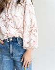 Penelope Tie Neck Blouse