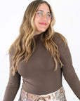 Ronan Knit Top - Brown