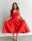 Alessia Drop Waist Dress