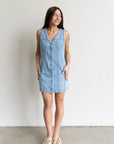 Carmel Denim Mini Dress