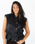 Matty Leather Vest