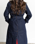 Catherine Denim Trench Coat