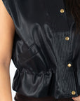 Matty Leather Vest