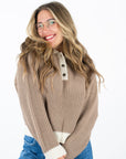 Boone Waffle Sweater
