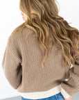 Boone Waffle Sweater