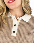 Boone Waffle Sweater