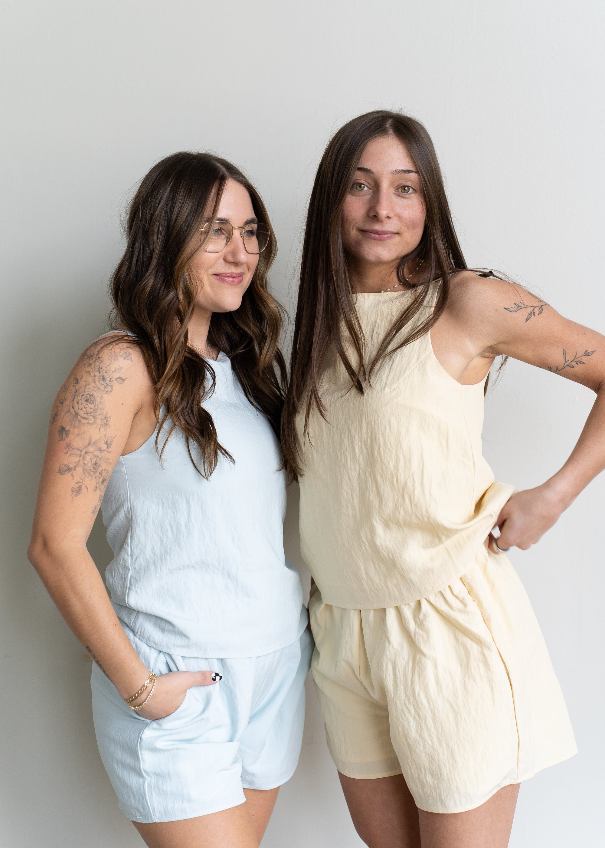 Piper Shirred Waist Shorts