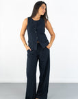 East Gate Pinstripe Waistcoat
