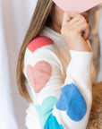 Lola Heart Sleeve Sweater