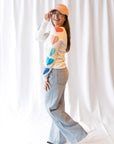Lola Heart Sleeve Sweater