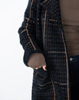 Marceau Houndstooth Coat